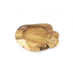 Misa z drewna tekowego surowa 23x25cm